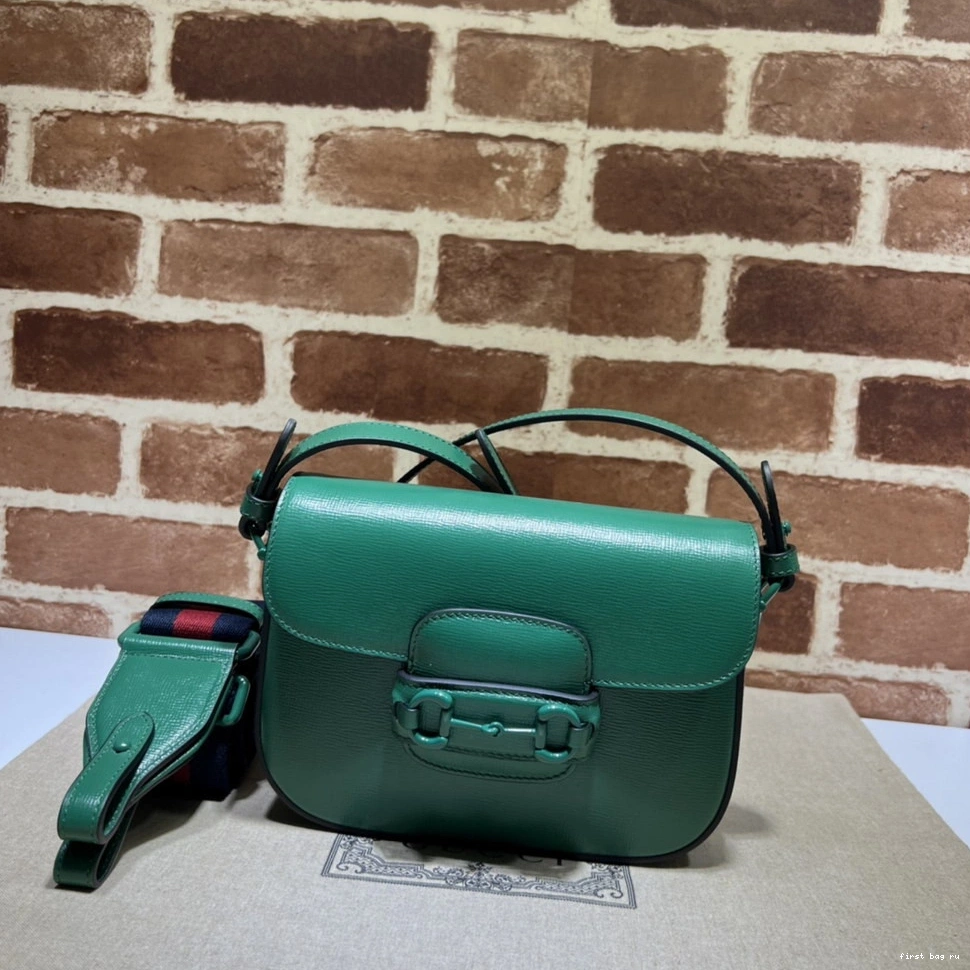 First bag ru Horsebit Gucci shoulder 1955 small bag 0731